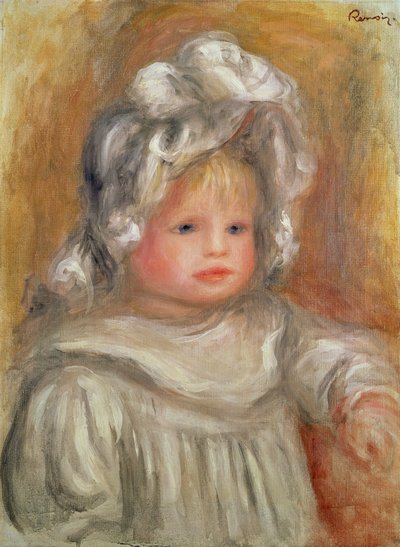 Retrato de un niño de Pierre Auguste Renoir